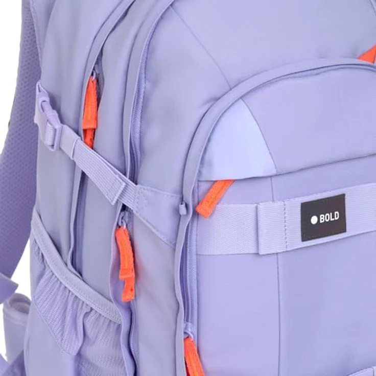 LÄSSIG Schulrucksack Bold Origin - Schulrucksack 46.5 cm, schmutz- und wasserabweisend, mit Reflektoren, 2er Pack (1-tlg) – Bild 7