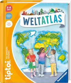 Ravensburger tiptoi® Weltatlas, Lernbuch für Kinder ab 5 Jahren