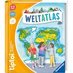 Ravensburger tiptoi® Weltatlas, Lernbuch für Kinder ab 5 Jahren, interaktive Entdeckungstour durch die Welt