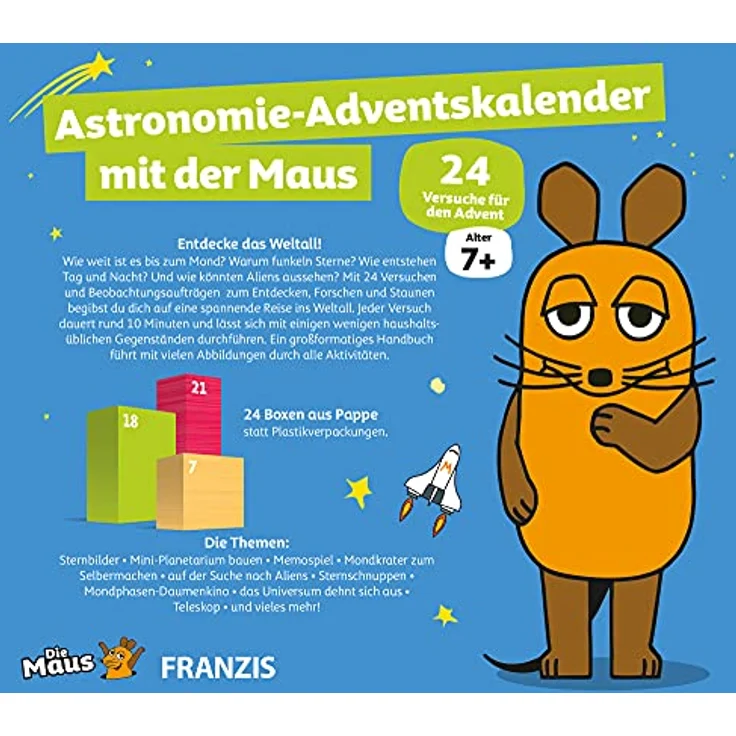 Franzis Astronomie-Adventskalender mit der Maus – Bild 3