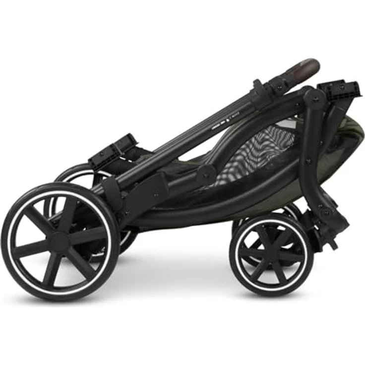 ABC Design Geschwisterwagen Zoom 2, Flexibel kombinierbar, Avocado – Bild 8