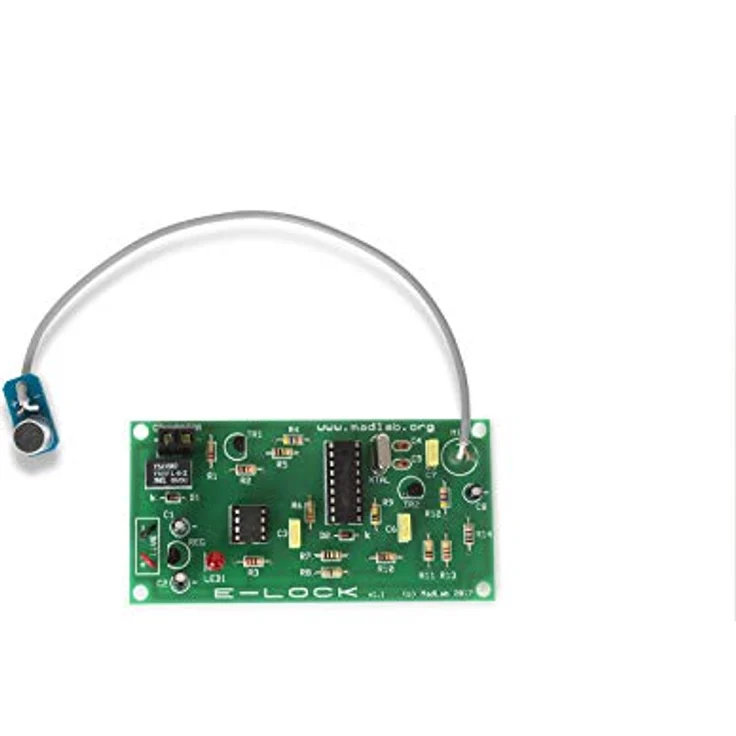 Whadda Lötbausatz, DIY, Madlab Elektronik-Kit, E-Lock, Digitale Sicherheit, lehrreich und unterhaltsam, Mint-Projekt, hergestellt in Belgien – Bild 4