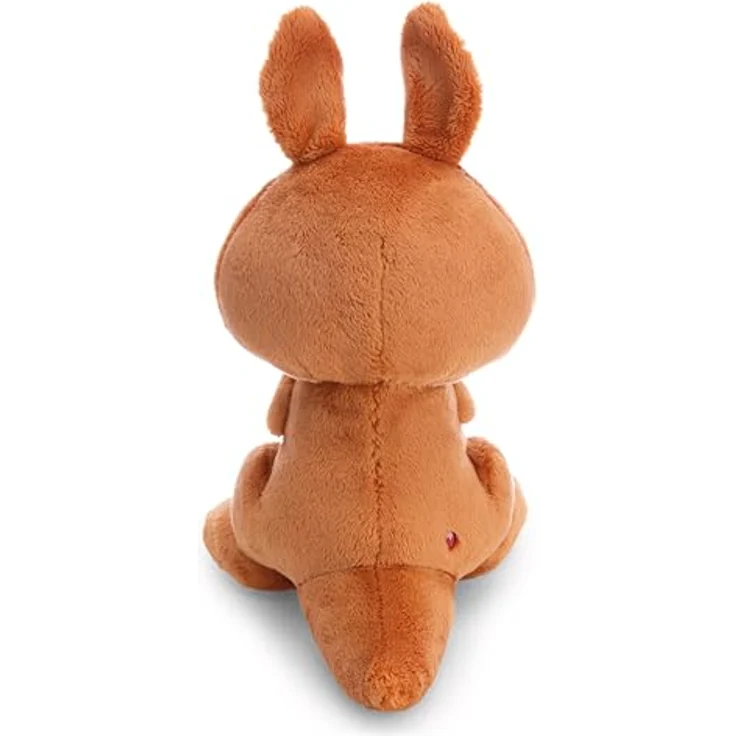 NICI Kuscheltier GLUBSCHIS Känguru Kanni-Manni 25cm, braun, weiches Plüschstofftier mit großen Glitzeraugen und Bauchbeutel, für Kinder & Erwachsene, tolle Geschenkidee | 63058 – Bild 4