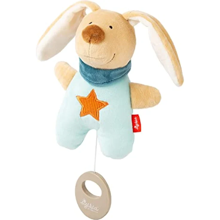 SIGIKID 43185 Mini-Spieluhr Hase, yellow für Mädchen und Jungen von 0 bis 36 Monaten – Bild 1