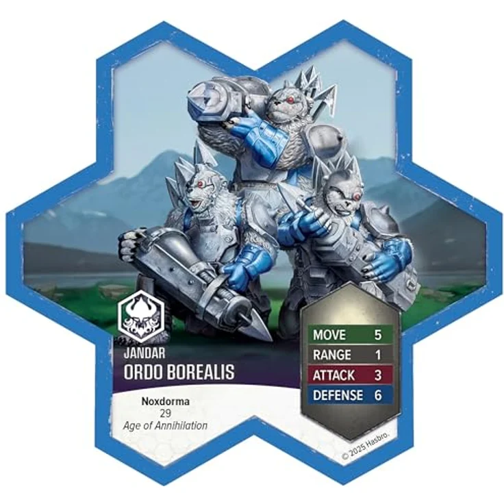 Renegade Heroscape Erweiterung Rising Tide - Knight Primus Adelbern & Ordo Borealis Army, 4 detaillierte Miniaturen, kompatibel mit Master Sets – Bild 5