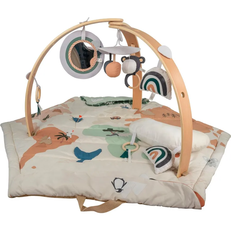 BabyGo Spielbogen Bianca World, 3D-Activity-Spielmatte