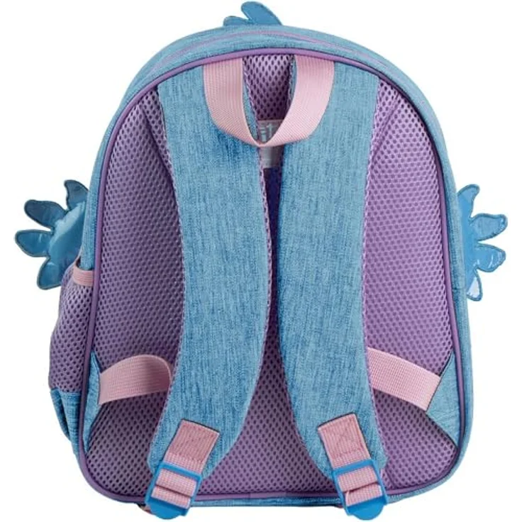 Cerdá Kindergartenrucksack Lilo & Stitch - Stitch, Blau, für Kinder ab 3 Jahren – Bild 2