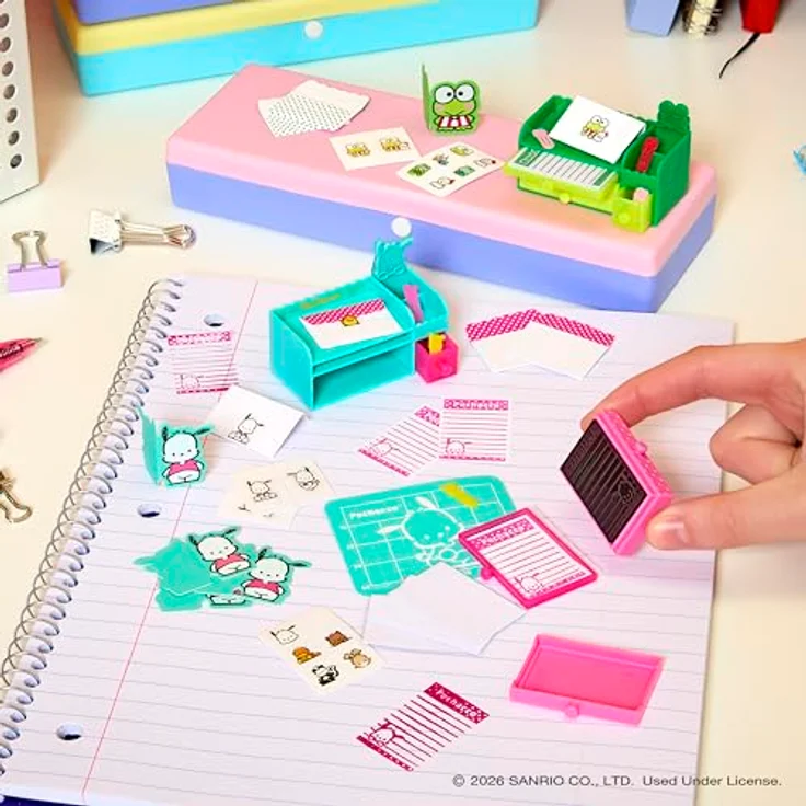 MGA Entertainment MGA's Miniverse - Make It Mini Hello Kitty, Schreibwaren Set zum Selberbasteln, Miniaturformat – Bild 9