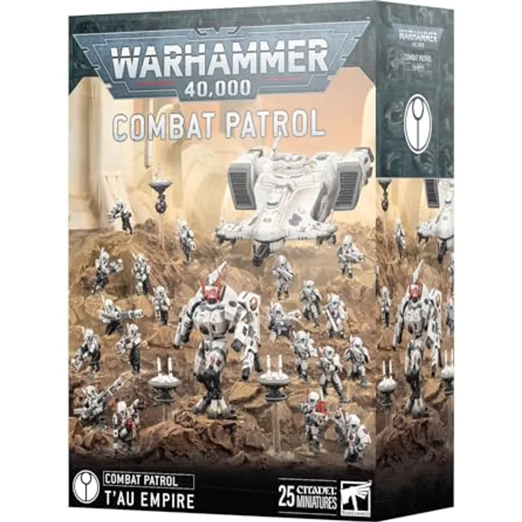 Games Workshop Warhammer 40K - Combat Patrol: T'AU Empire, Vielseitige Einheiten für das Größere Gut