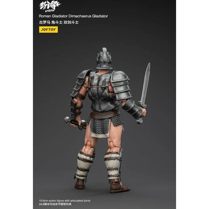 JOYTOY Conflict Strife Gladiator, 1:18 Scale Action Figure mit zwei Schwertern, 4,3 Zoll hoch – Bild 3