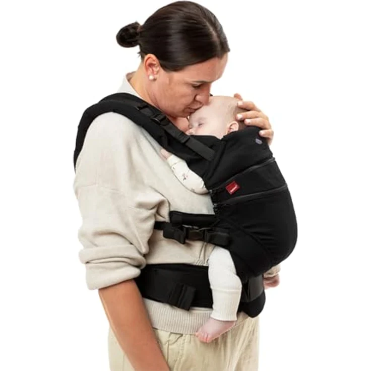 Manduca XT, Babytrage aus 100% Bio-Baumwolle, für Babys 3,5 bis 20 kg, 3 Tragepositionen, ergonomisch, verschiedene Farben erhältlich – Bild 9