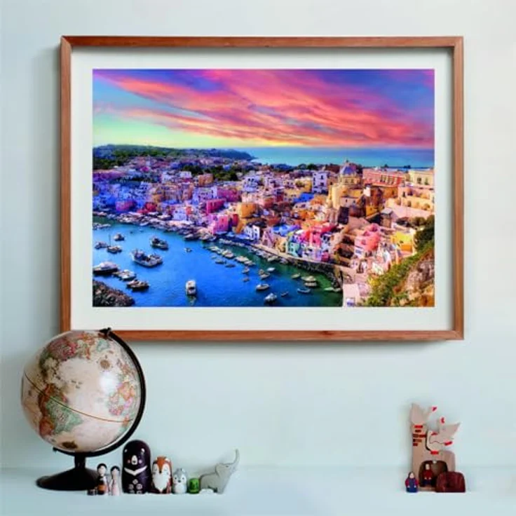 Clementoni HQC Picturesque Procida Island, 1500 Teile 2D Puzzle mit lebendigem Landschaftsmotiv – Bild 6