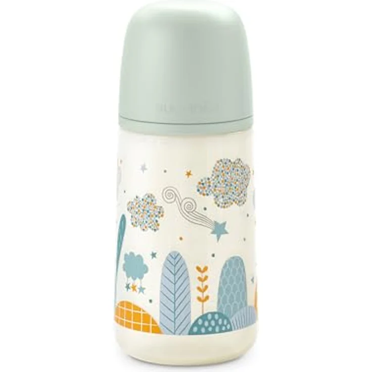 Suavinex Babyflasche Dreams 270ml, Anti-Kolik Sauger SX PRO, blau, geeignet für Neugeborene – Bild 3