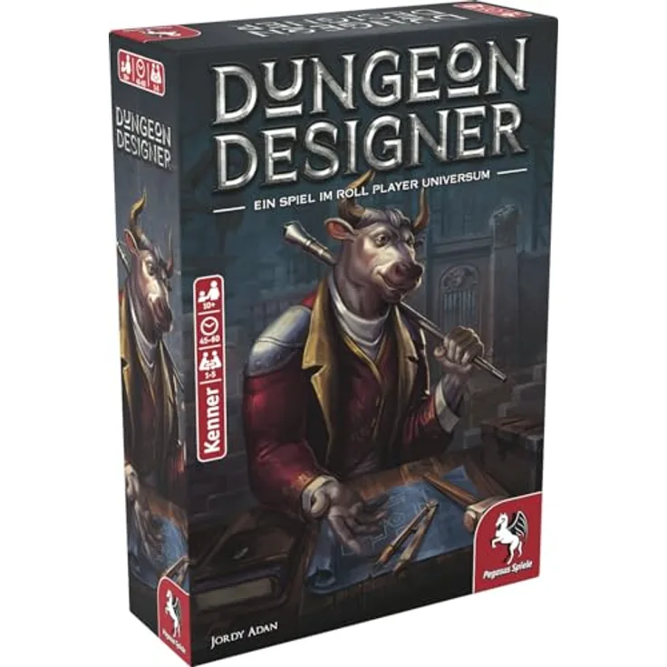 Pegasus Spiele 51320G Dungeon Designer, Flexibel gestaltbar, hochwertiges Material, ideale Qualität