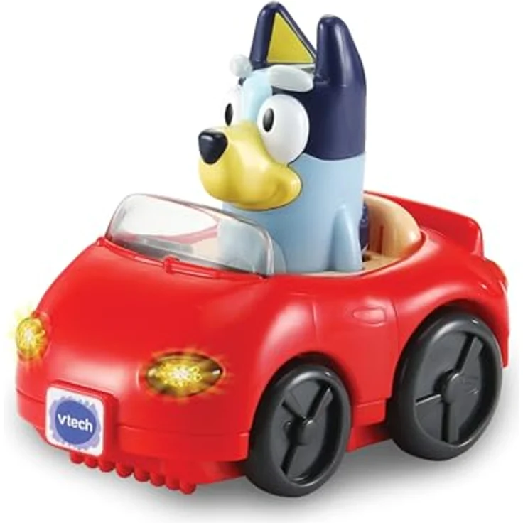 Vtech® Tut Tut Baby Flitzer - Blueys Cabrio, Spielzeug-Auto mit Licht und Sound, Originalstimme von Bluey – Bild 1