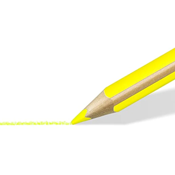STAEDTLER Textmarker Textsurfer Dry, Gelb, 12 Stück, 4 mm Dicke, aus Holz – Bild 3