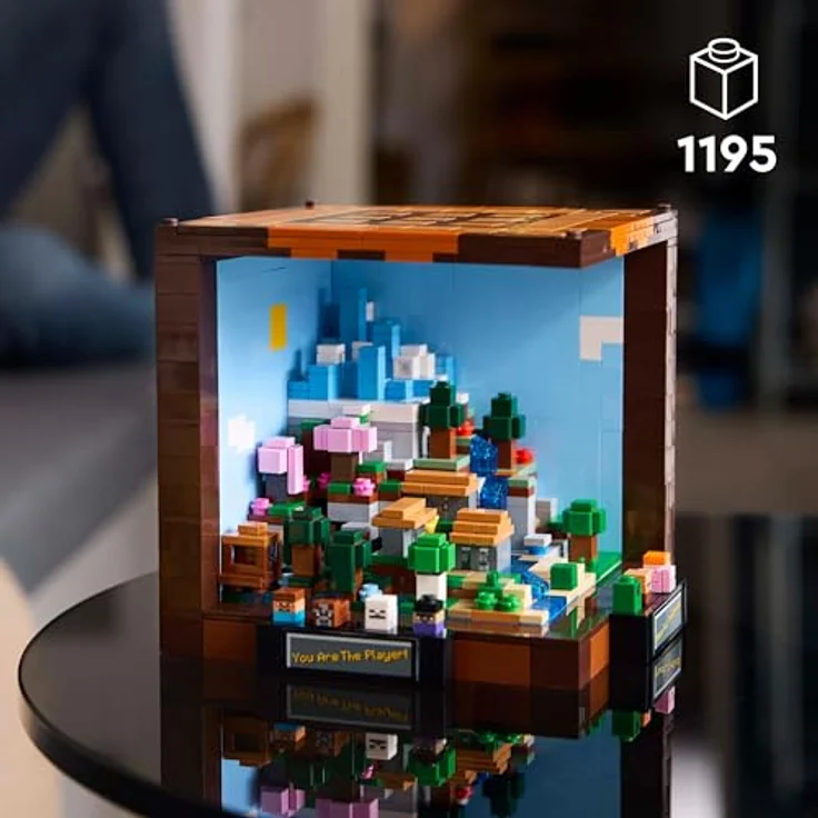 LEGO® Konstruktionsspielsteine Die Werkbank (21265), LEGO Minecraft, (1195 St), Made in Europe – Bild 2