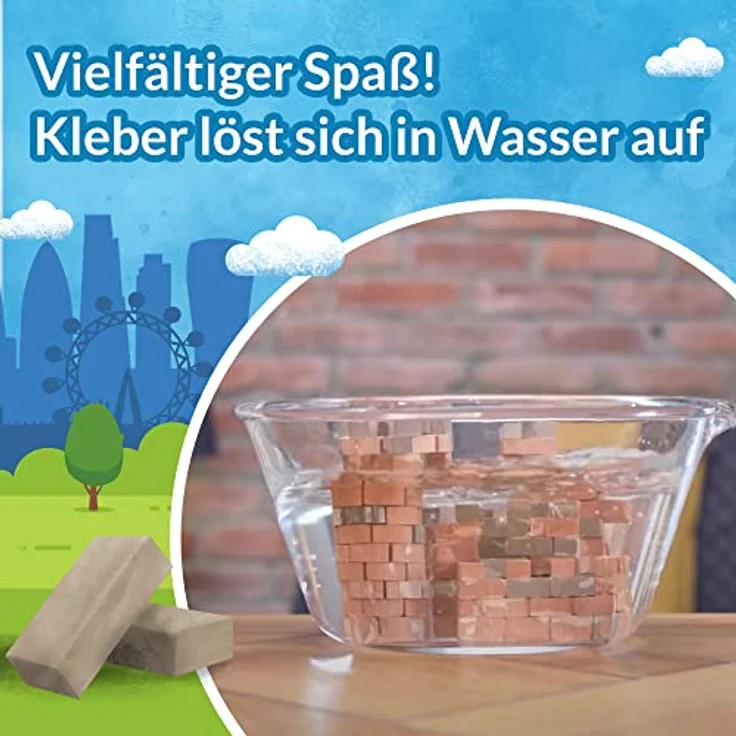 Trefl Brick Trick BAU mit Ziegel Reisen - Big Ben Symbol, natürliche ECO Ziegelblöcke, DIY Kreativset für Kinder ab 7 Jahren – Bild 4