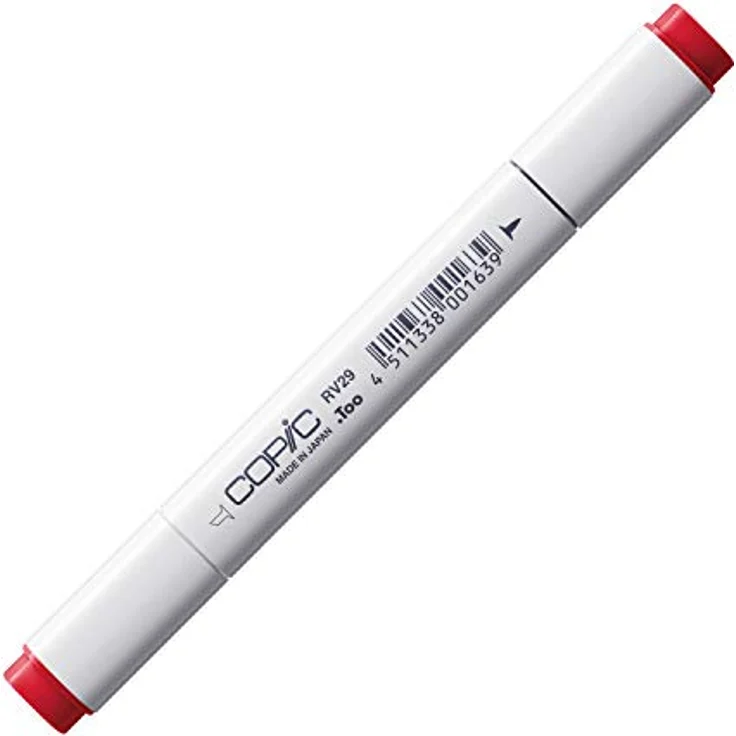 Copic Classic Marker Typ RV - 29, Crimson, professioneller Layoutmarker mit dualem Spitzensystem und schnelltrocknender Tinte – Bild 1