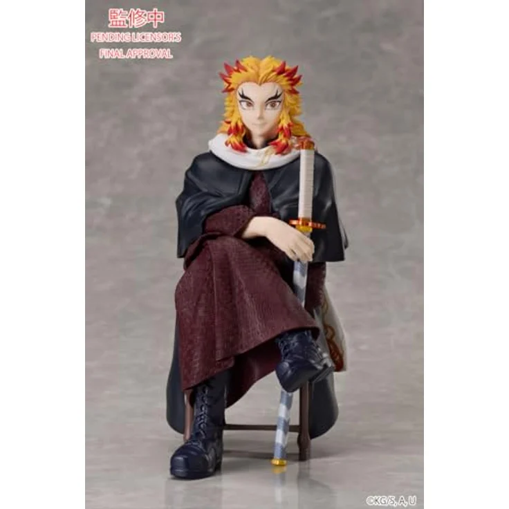 Aniplex Demon Slayer: Kimetsu no Yaiba Statue Kyojuro Rengoku, PVC-Figur, 16 cm, detailreich – Bild 2