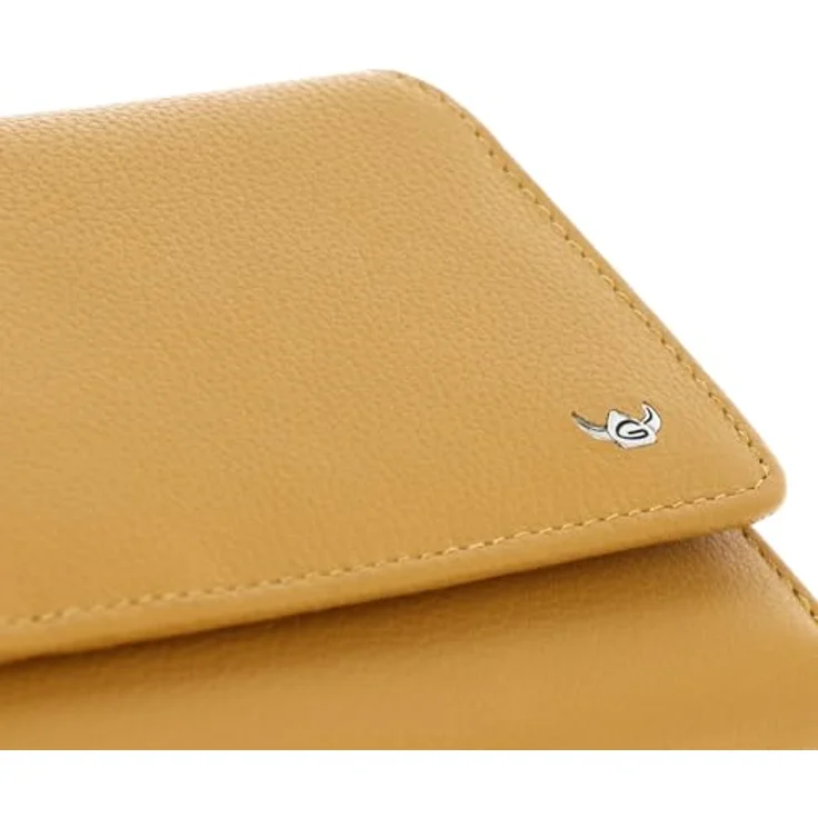 Golden Head Madrid Geldbörse RFID Leder, 11,5 cm, viel Stauraum, gelb – Bild 6