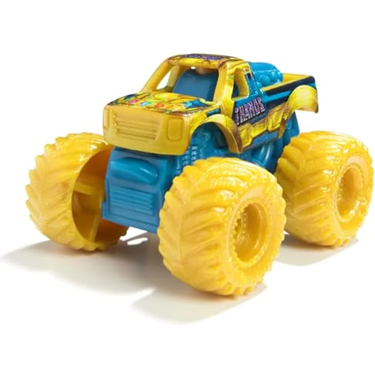 Monster Jam, Marvel Mini-5er-Pack mit Mystery-Sammel-Monster-Truck, Maßstab 1:87, Spielzeug für Jungen und Mädchen ab 3 Jahren – Bild 5