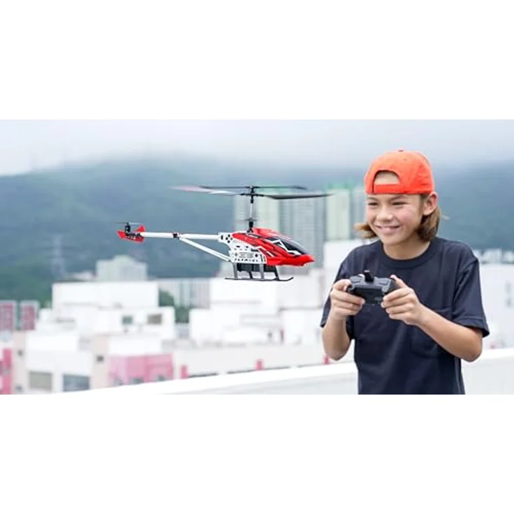 Silverlit FLYBOTIC Sky Knight, 43 cm großer Outdoor-Helikopter mit 2,4-GHz-Technologie, Lichteffekten, 3 Flugkanälen und integriertem Gyroskop, ab 14 Jahren – Bild 5