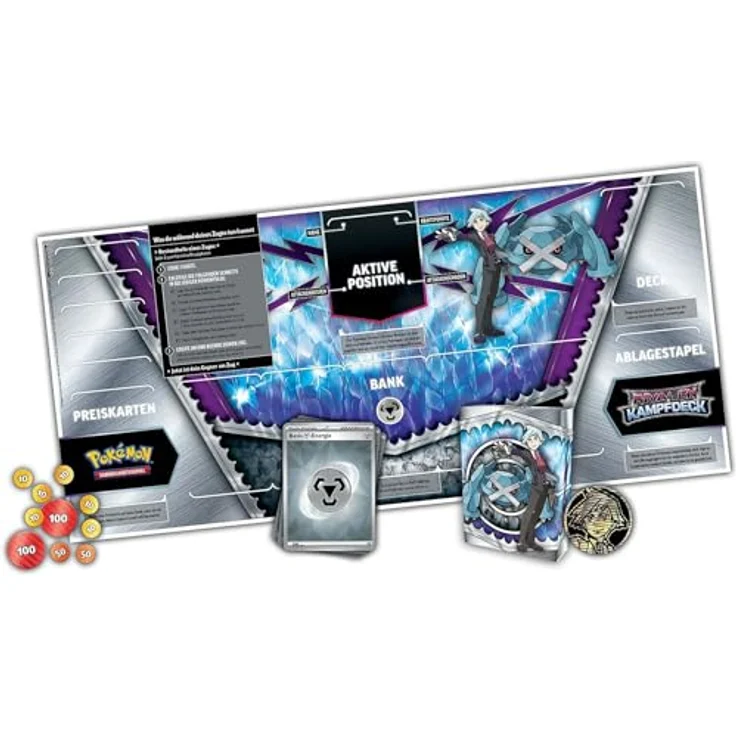 AMIGO Spiel + Freizeit GmbH PKM Kampfdeck Mai 2025, Sammelkarten-Set, 11190 PKM KAMPFDECK MARY/TROY – Bild 5