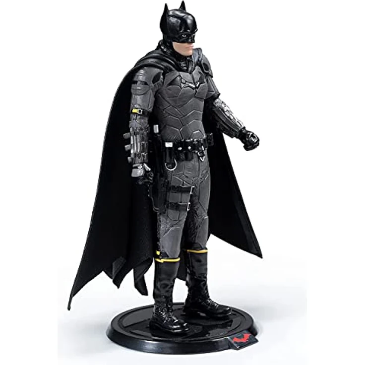 BendyFigs The Batman Movie, Biegefigur Batman, 18,5 cm, Mehrfarbig, aus PVC und ABS – Bild 5