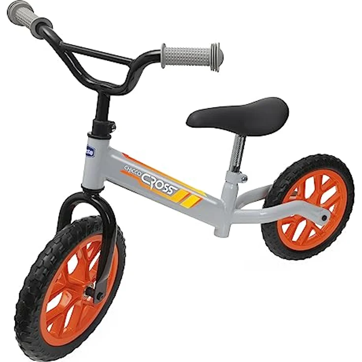 Chicco Balance Bike Cross, Kinderfahrrad ohne Pedale, Cross Country Design, große Räder, Verstellbarer Lenker und Sattelstütze, pedalloses Gleichgewichtsfahrrad, Max 25 Kg, Kinderspiele 3-5 Jahre – Bild 3