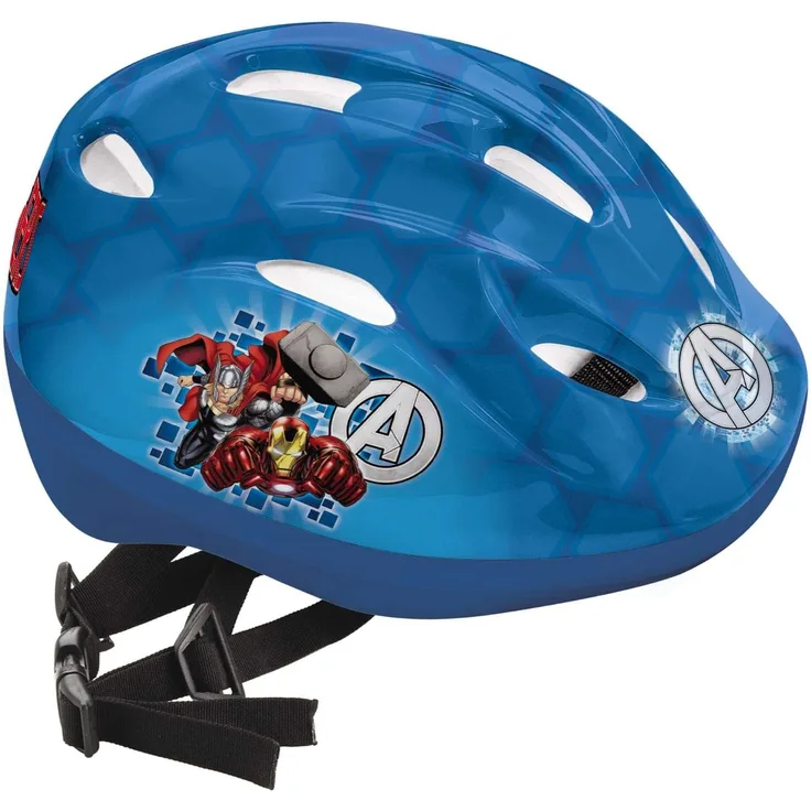 Mondo Kinderhelm Avengers, 52-56 cm, schwarz