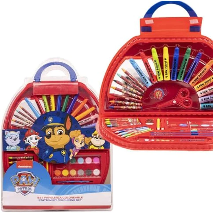 PAW PATROL Kreativset Malpaket, inklusive Malset für Kinder mit Lieblingscharakteren, ideal für unterwegs – Bild 8