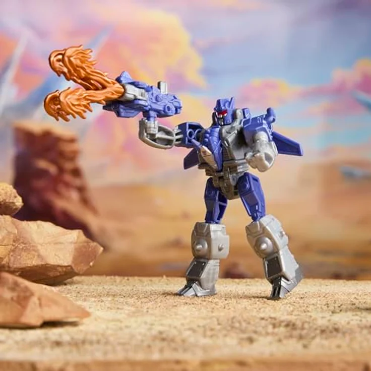HASBRO Transformers Cyberworld Galvatron, 10 cm Figur mit verwandelbarem Flammenblaster und Junkion-Drachen-Modus – Bild 9