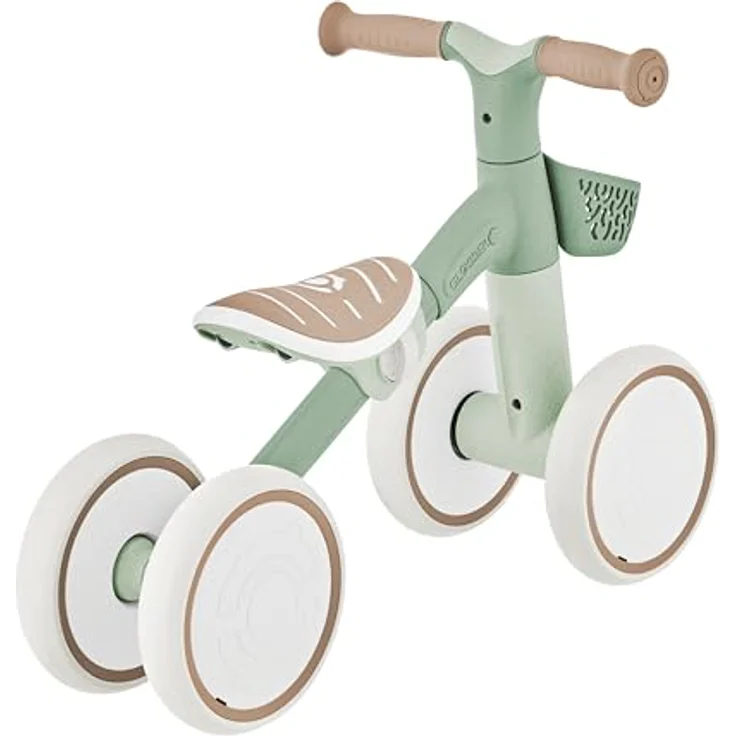 Globber Learning Bike, Laufrad für Kinder 12-36 Monate, höhenverstellbarer Sattel, pannensichere EVA-Räder, abnehmbarer Korb, 100% recycelte Materialien – Bild 5