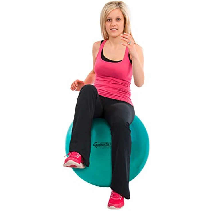 PEZZI Gymnastikball, Ø 65 cm, grün, grün – Bild 2