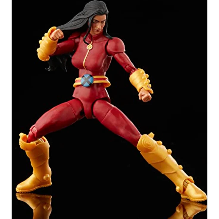 Marvel Hasbro Legends Series: Monet St. Croix, 15 cm X-Men Action-Figur mit Accessoires und Build-A-Figure Element Ch’od – Bild 5
