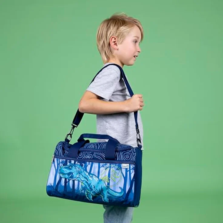 Scooli Sporttasche 35 cm, grau, 100% Polyester, ideal für Kinder – Bild 2
