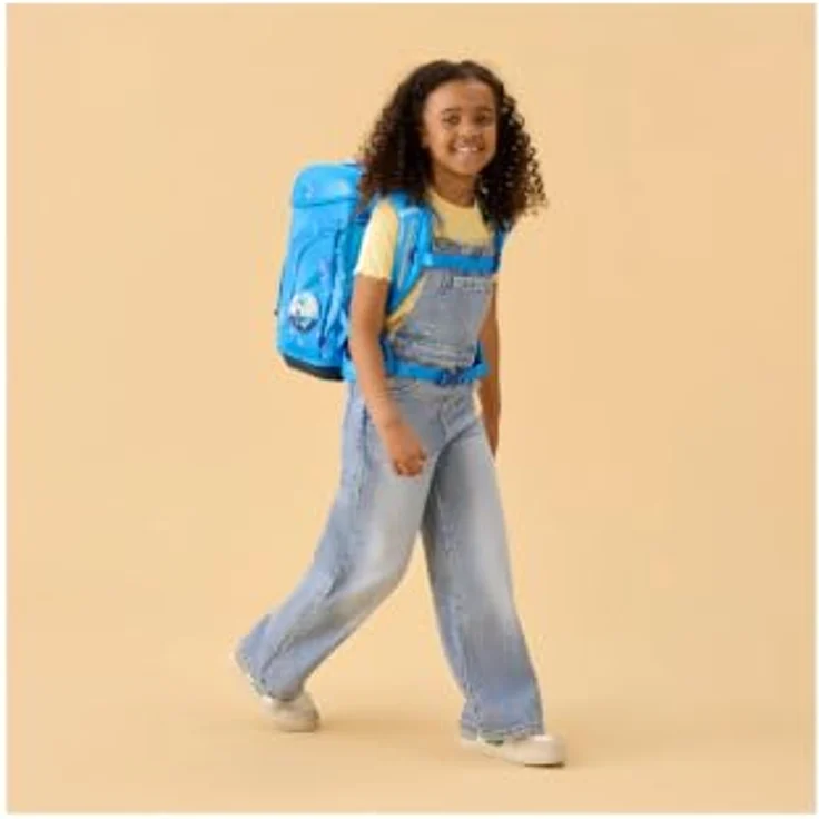 ergobag cubo light Schulranzen-Set BühnenfieBär, 21 Liter Volumen, 860 g leicht, wasserabweisendes Material, inkl. Sportbeutel – Bild 6