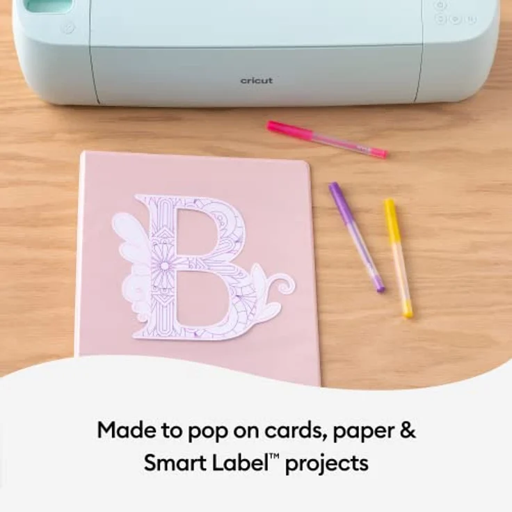 Cricut Glitter Gel Pen Set | Rainbow | Fine Point 0.8mm | 10-pack | For use with Cricut Explore and Maker machines – Bild 5