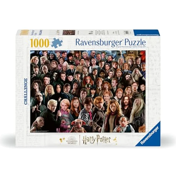 RAVENSBURGER 12000457 HARRY POTTER, 1000 Teile Erwachsenenpuzzle mit herausforderndem Wimmelmotiv – Bild 2