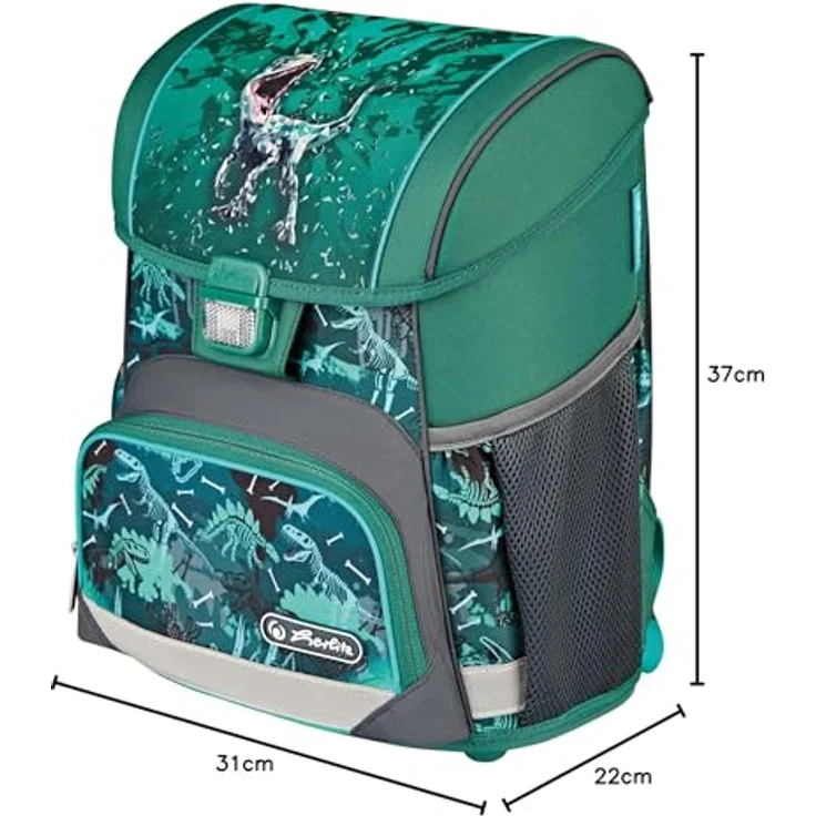 Herlitz Schulranzenset Loop Plus Green Rex – Bild 22
