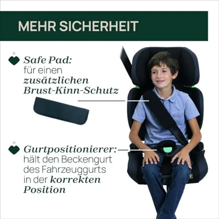 Chicco Autokindersitz QUIZY I-SIZE, Kindersitz mit ONE-STEP-SYSTEM, ECE R129/03, ab: 3 Jahre, bis: 12 Jahre – Bild 6