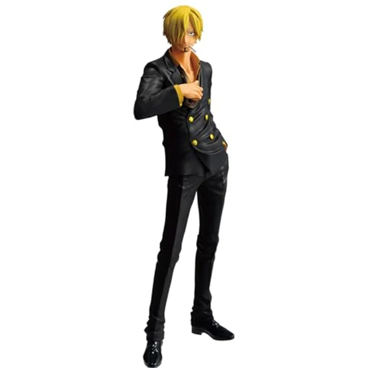 Banpresto Vinsmoke Sanji Post Zeitsprung-Statue, 25 cm, ungiftig und kinderfreundlich, ideal für aktives Spiel – Bild 1