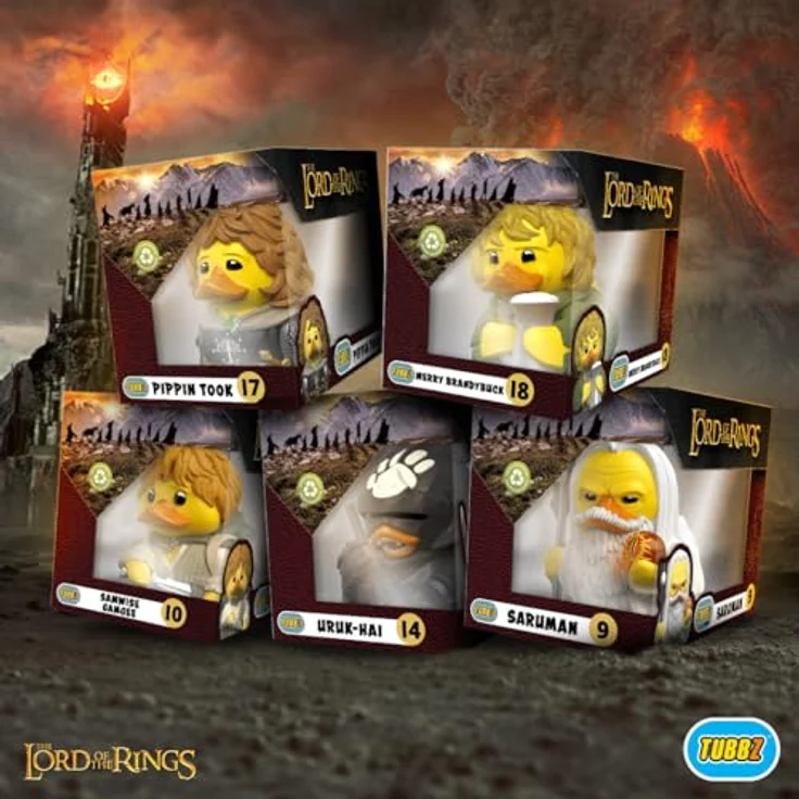 TUBBZ Tubbz Duck Herr der Ringe Samwise Gamgee, Boxed Edition Sammelfigur, ca. 9 cm hoch, detailreiche PVC-Ausführung – Bild 6