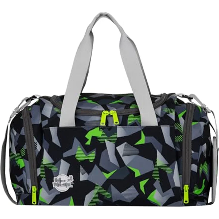 McNeill Sporttasche 37 cm, grün, 100% Polyester, ideal für Kinder, 37 x 20 x 25 cm – Bild 1