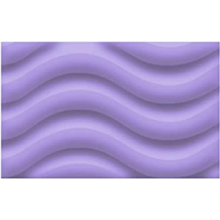 itenga Schultüten Rohling 68cm aus 3D Bastelwellpappe, 6-eckig, Flieder – Bild 2