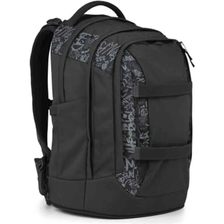 Satch Pack Schulrucksack Set 2tlg. inkl. Schlamperbox, 30 Liter Volumen, Street Ink – Bild 4