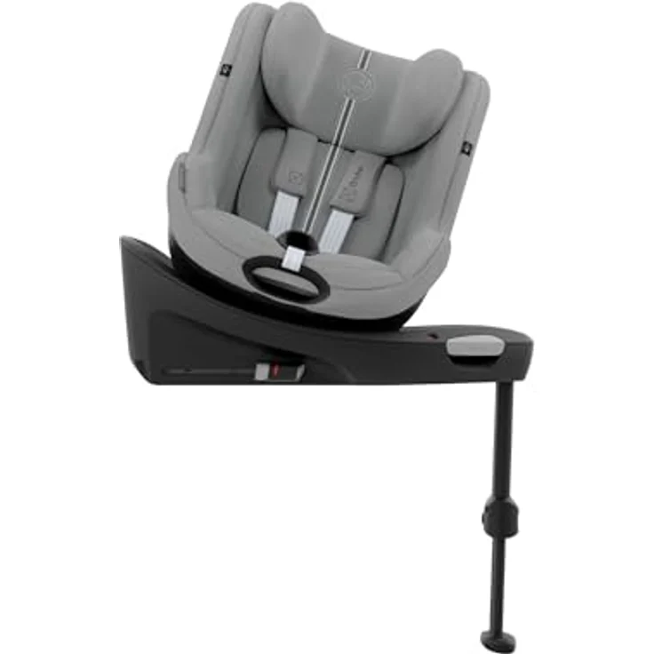 Cybex Sirona G3 Plus i-Size Reboard Kindersitz mit 360° Drehung und L.S.P. Seitenaufprallschutz, Stone Grey – Bild 3