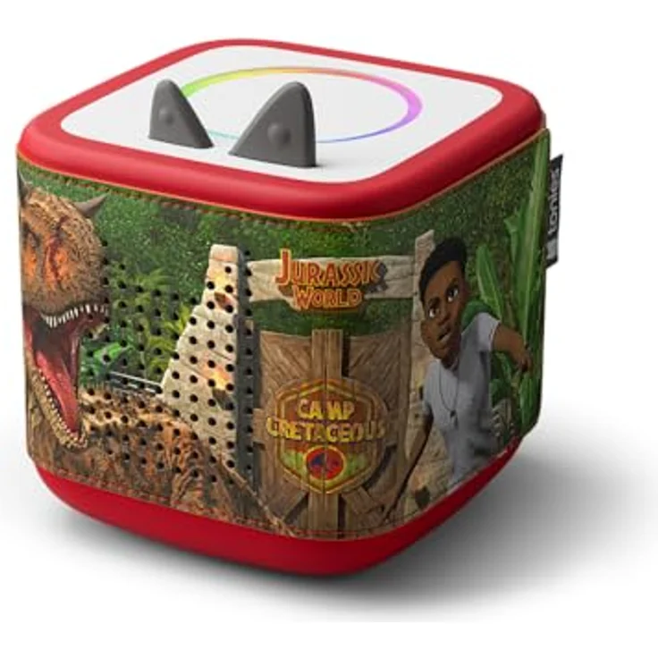 tonies Toniebox 2 Hülle Jurassic World, farbenfrohes Design zur individuellen Gestaltung, kindgerechte Materialien – Bild 1