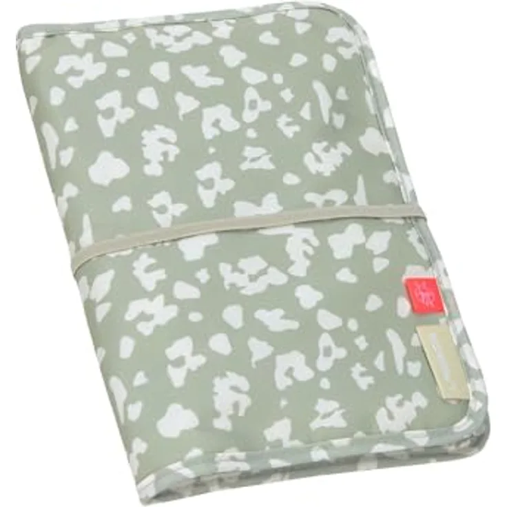 LÄSSIG Windeltasche mit Wickelunterlage und Fach für Feuchttücher, Changing Pouch Leo light khaki